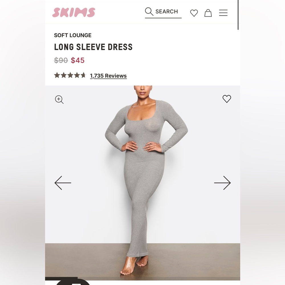 SKIMS Soft Lounge Dress